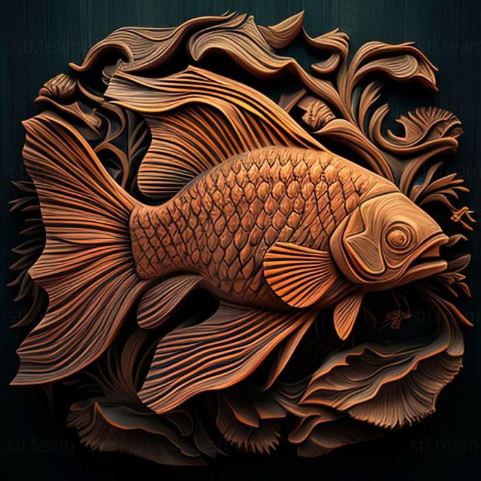 3D модель Сорт риби Каліко (STL)